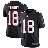 Nike Atlanta Falcons #18 Taylor Gabriel Black Alternate NFL Vapor Untouchable Limited Jersey,baseball caps,new era cap wholesale,wholesale hats